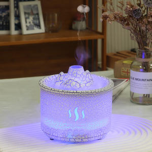 Difusor de Aroma Volcánico, Humidificador Ultrasónico de 0.5L con Efecto de Llama para Uso en el Hogar y la Oficina - Product Image 5