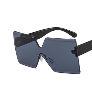 New Frameless Integrated <b>Sunglasses</b> Fashionable Outdoor Uv Resistant Lenses <b>Sunglasses</b> - Product Image 2