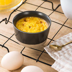 Plats et casseroles en céramique de 6 oz petits ramequins colorés de <span class=keywords><strong>mini</strong></span> gâteau au fromage pour tremper la sauce crème glacée et les bols de crème brûlée - Product Image 2