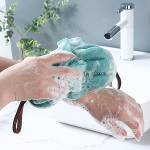 Bath Sponge 21x8cm Soft Stretchy Exfoliating Bath Ball For Adult Use - Product Image 2