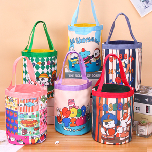 Borsa da spiaggia per bambini con divertente <span class=keywords><strong>illustrazione</strong></span> di Graffiti borsa da trasporto per mamma Bento - Product Image 1