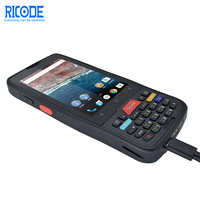 Escáner de código de barras 2D de mano industrial de alto rendimiento Android TC8205 Teclado digital PDA