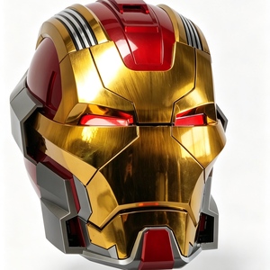 <span class=keywords><strong>Casco</strong></span> de <span class=keywords><strong>Iron</strong></span> <span class=keywords><strong>Man</strong></span> con Control por Voz para Adultos, para Cosplay, Regalos y Colecciones - Product Image 1