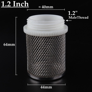 ตะแกรงสเตนเลสสตีลขนาด1/2 ~ 2นิ้วเครื่องกรองน้ำบ่อสระว่ายน้ำและตู้ปลา - Product Image 5