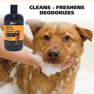 All Natural Dog Allergy Relief Anti-Itch Shampoo <span class=keywords><strong>para</strong></span> perros y <span class=keywords><strong>gatos</strong></span>-Suplemento de piel y abrigo <span class=keywords><strong>para</strong></span> perros - Product Image 3