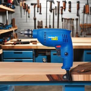 Kaqi-8102 Khoan Điện 10mm Kích thước nhỏ gỗ và kim loại máy khoan tay khoan tuốc nơ vít về phía trước và đảo ngược chuyển đổi - Product Image 5