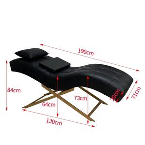 Manufacturer Modern Custom Design Lash Bed Curved Spa Beauty Facial Bed 300kg Load Capacity Beauty Salon Electric Lash Bed - Product Image 6