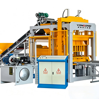 Machine de fabrication de blocs de béton entièrement automatique QT4-15, ligne de production de briques haute capacité, usine de briques en ciment, machine à blocs de ciment
