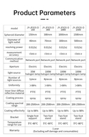 Esfera Integradora Ajustable, Fuente de Luz Uniforme con >99% de Uniformidad, Monitor de Brillo en Tiempo Real para Calibración de Sensoriación Remota
