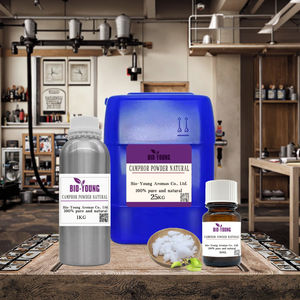 Poudre de camphre naturelle pure à 98% de pureté CAS 76-22-2 Extrait végétal pour l'aromathérapie - Product Image 1