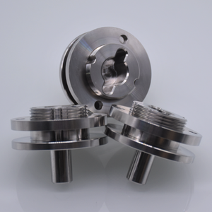 精密<span class=keywords><strong>CNC</strong></span>旋盤加工部品ブラシ付き研磨ステンレス鋼部品<span class=keywords><strong>Cnc</strong></span>ターニング加工ねじ部品 - Product Image 3