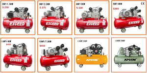 <b>Air</b> Cooled Reciprocating Piston <b>Air</b> Compressor 8bar 1.5KW-7.5KW Industrial <b>Air</b> Compressors Customizable Tank Capacity and Color - Product Image 3