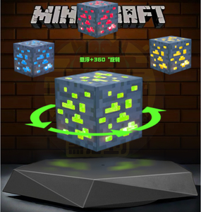 Bloque Flotante Mágico de Fábrica HCNT, Cubos Levitantes Magnéticos con Luz RGB, Lámpara Blanca Cálida, Decoración Moderna para el Hogar - Product Image 6