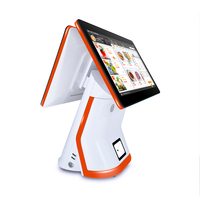 Android Sistema POS touch terminale pos con stampante termica di codici a barre lettore di RFID NFC per le Vendite Al Dettaglio