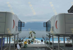 E3แคมป์ปิ้งขนาดเล็กโครงเหล็กโมดูลาร์กันน้ำห้องนอนโรงแรมโรงแรม - Product Image 4