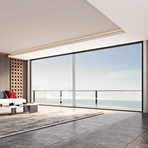 <span class=keywords><strong>Porte</strong></span> coulissante en aluminium robuste, haute résistance au vent, fourniture pour grands projets, fabricant OEM - Product Image 3