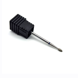 Foret à ongles en forme de goutte de diamant 3/32 pouces, outil de nettoyage des cuticules, outil de polissage des ongles, accessoires pour perceuse à ongles électrique rotative - Product Image 3