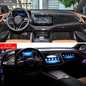 Kit de Actualización del Panel de Aire Acondicionado Trasero y Modificación de la Pantalla Central del Pasajero para Benz Clase E W214 2024-2026 - Product Image 2