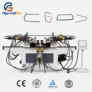 Dobladora de Tubos Hidráulica de Doble Cabezal para Sistemas de Truss de Exhibición, Máquina de Doblado de Tubos de Fácil Operación para Montaje de Eventos - Product Image 1