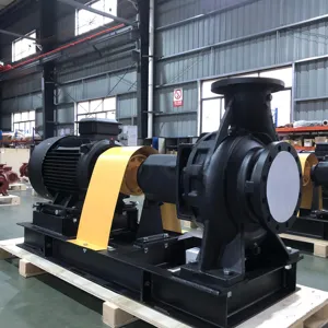 Horizontal volute casing pump single-stage with ratings and main dimensions to EN 733 back pull-out water pump with 45kw motor