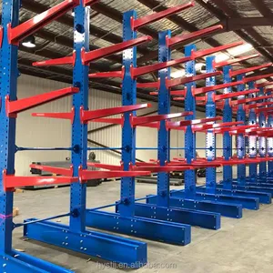 Metal Cantilever Rack Storage With Cantilever Uprights For Stacking Racks Shelves