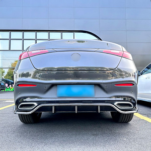 Kit carrosserie diffuseur arrière en ABS texture fibre de carbone pour Mercedes-Benz GLC Coupé C254 AMG Line 2023+ - Product Image 1