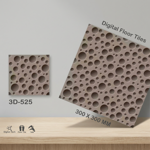 Carreaux de sol en céramique rectifiés Vistaar Brand, dernière collection, 3D Cube, 12x12 pouces, surface rustique émaillée - Product Image 4
