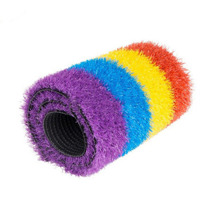 Césped <span class=keywords><strong>Artificial</strong></span> de Arco Iris de 25mm de Altura, Césped Sintético para Exteriores, Jardín de Infancia - Product Image 2