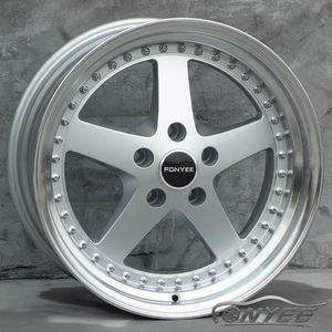 Nuovi Cerchi in Lega Fonyee a 5 Razze con Rivetti Concavi Profondi, 18 Pollici 5x120 per Auto - Product Image 2