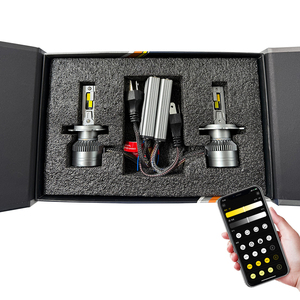 Lampadina LED <span class=keywords><strong>H7</strong></span> ad Alta Potenza 300W, 30000LM, Doppio Tubo in Rame, Luci LED per Fari <span class=keywords><strong>Auto</strong></span>, 6000K - Product Image 1