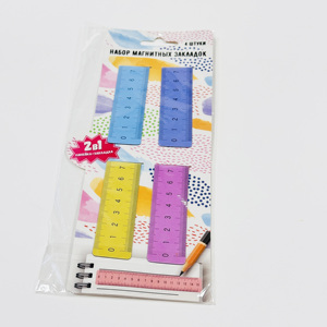 Từ Dấu Trang Dễ Thương 15 <span class=keywords><strong>Cm</strong></span> Cai Trị In Nam Châm Bookmark Clip Người Lớn Trẻ Em Đọc Sách Giáo Viên Quà Tặng Bookmark Tốt Nghiệp - Product Image 5