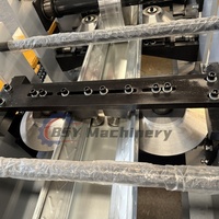 Máquina de perfilado en frío de alta resistencia para rieles de estanterías, fabricante de líneas de perfilado en frío para estanterías de almacenamiento duraderas