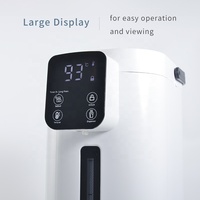 Thermopot électrique Affichage de la température Chauffe-eau de comptoir Jauge d'eau visible Smart Thermal Pot thermo air pot bouilloire électrique