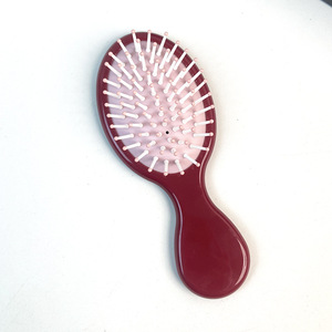 Design Sweet Exquisite Girls Fresh Acetate Hair Brush Lovely Marbling Logo Custom Hair Brush Portable Delicate Brush - Product Image 6