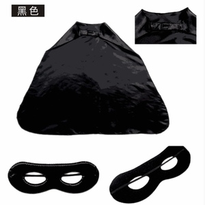 Vente en gros à bas prix Enfants Robin Cosplay Cape et masque doux Super-héros Capes Set pour garçons et filles - Product Image 6