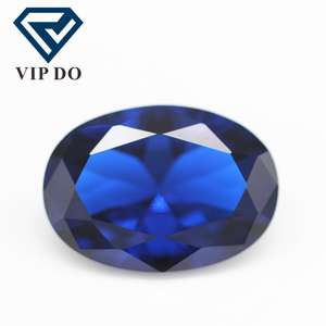 Corte de diamante redondo, ovalado, en forma de pera, en forma de corazón, elegante, 113 #   Espinela Azul Sintética, Piedras Preciosas Sueltas, Espinela Azul 113 #   Gemas de Espinela Zafiro - Product Image 3