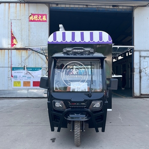 รถขายอาหารสามล้อ2025รถเข็นสุนัขร้อนรถเข็นอาหาร - Product Image 4