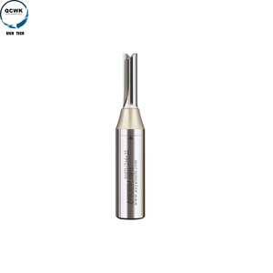 Tct كربيد قاطعة المطحنة مستقيم بت ل خشب ليفي متوسط الكثافة بت التوجيه 1/2 و 1/4 عرقوب أدوات قطع الخشب 1/2*6*26 - Product Image 2