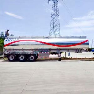 Camion-citerne à carburant neuf d'usine, 45000 litres, 40000 litres, citerne à huile diesel, citerne à pétrole, semi-remorque - Product Image 4