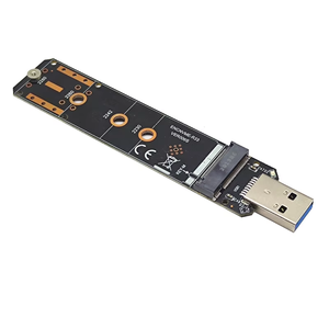 Boîtier de disque dur externe USB 3.2 RTL9210B double protocole M.2 NVMe SSD avec port A 10 Gbit/s Gen2 - Product Image 5