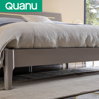 Maede — ensemble de meubles de chambre à coucher de luxe moderne, cadre de lit King Size avec rangement, 126001