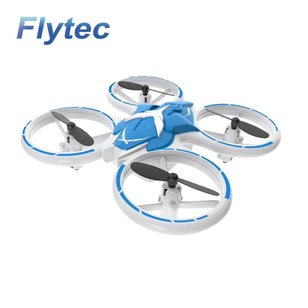 Flytec T22 One Button Take Off And Landing 6 Axis Headless Stunt Mini RC Drone LED Flashing Remote Control Helicopter