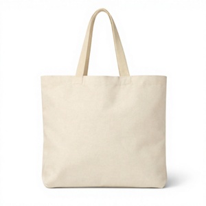 Custom <b>Large</b> Canvas Tote <b>Bag</b> Striped Blue White Shoulder Handle Reusable beach tote <b>Bag</b> Daily Use - Product Image 4