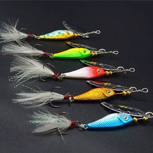 NOUVEAU Leurre Rotatif OEM 16g en Métal, Appât Artificiel Dur en Laiton et Cuivre pour la Pêche à la Truite en Eau Douce - Product Image 3