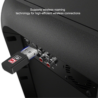 Adaptador de Router WiFi Inalámbrico-N Interno Mini USB de Alta Calidad con Certificación CE, 150Mbps, con Emisor y Receptor de Internet, en Stock