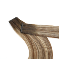Extensions de cheveux humains vierges russes 10Glamour Hair, fines, invisibles, double trame, disponibles dans toutes les couleurs – Meilleures ventes