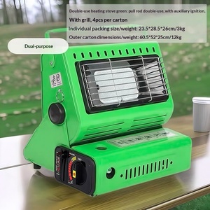Chauffage au gaz portable intérieur/extérieur avec protection contre la surchauffe et la basse d'échelle, idéal pour le camping et la cuisson de l'<span class=keywords><strong>eau</strong></span> - Product Image 1