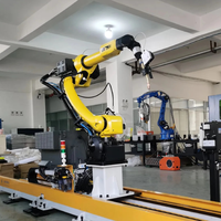 Robot de soudage collaboratif sécurisé sans programmation, bras robotique 6 axes, détection de vision intelligente, sans clôture, charge utile 12 kg, 2012 mm