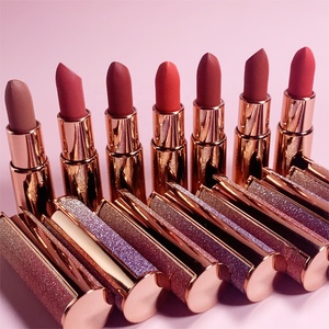 Pigment minéral pur crème sans cruauté sans logo Super séjour haute qualité Unique marque privée crème humidité Nude solide rouge à lèvres - Product Image 2