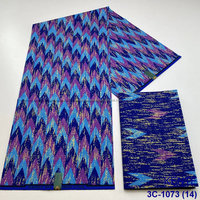 Kain Batik Lilin Gaya Ankara Grosir Lisami 100% Katun Anti-Statis Berat Sedang Renda Guipure untuk Kemeja dan Gorden Anak Laki-laki Perempuan